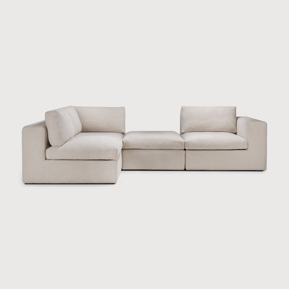 Mellow Modular Sofa - Ivory Fabric - Sage InteriorsEthnicraftModular Sofa