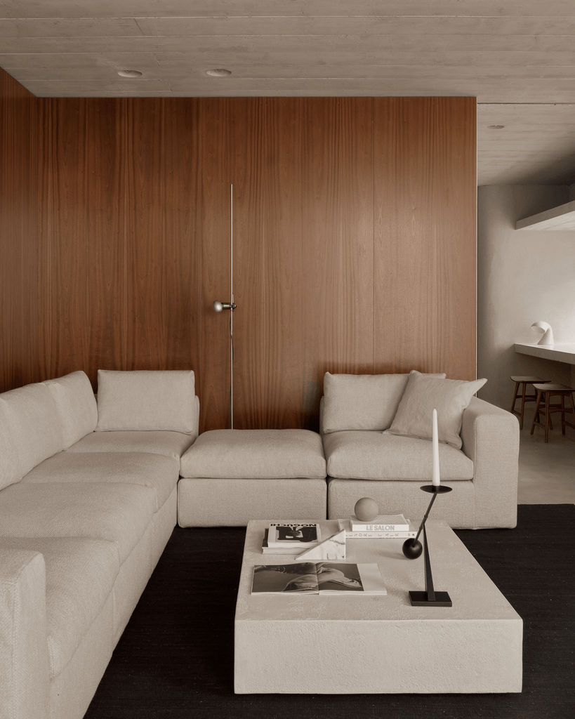 Mellow Modular Sofa - Ivory Fabric - Sage InteriorsEthnicraftModular Sofa