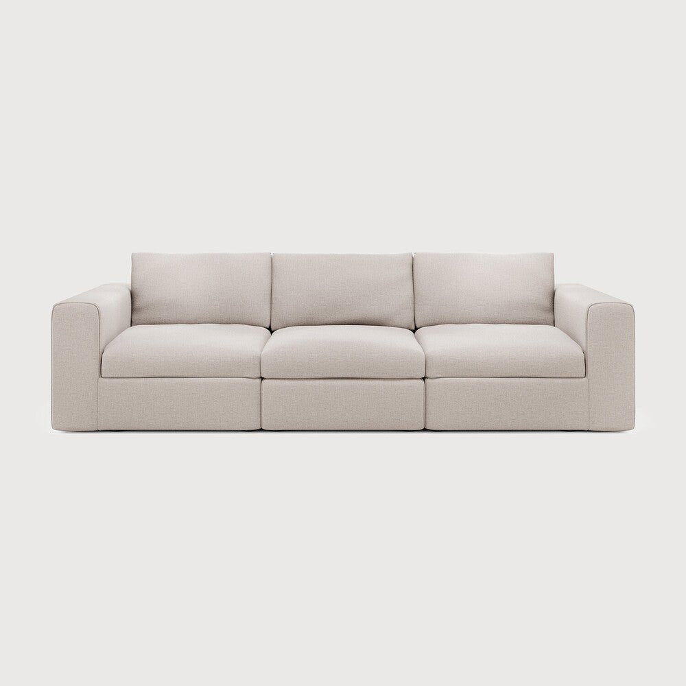 Mellow Modular Sofa No lounger Set – High - Density Foam, Configurable Design - Sage InteriorsEthnicraftSofa