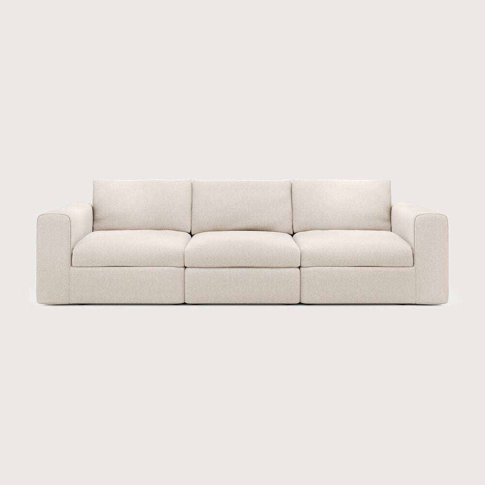 Mellow Modular Sofa No lounger Set – High - Density Foam, Configurable Design - Sage InteriorsEthnicraftSofa