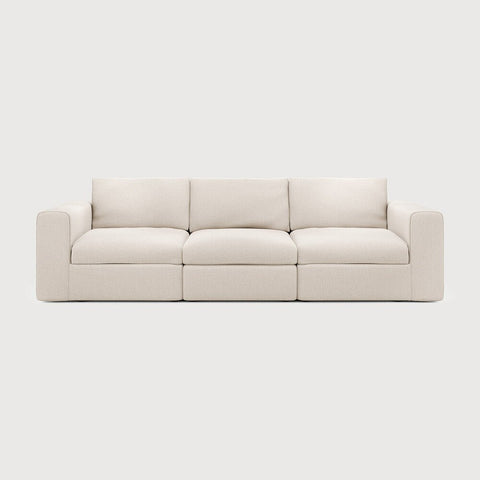 Mellow Modular Sofa No lounger Set – High - Density Foam, Configurable Design - Sage InteriorsEthnicraftSofa