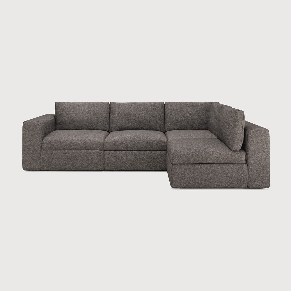 Mellow Modular Sofa Set – 113" Wide Contemporary Design - Sage InteriorsEthnicraftSofa