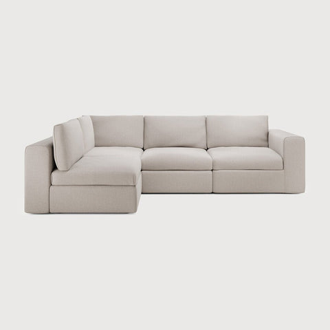 Mellow Modular Sofa Set – 113" Wide Contemporary Design - Sage InteriorsEthnicraftSofa