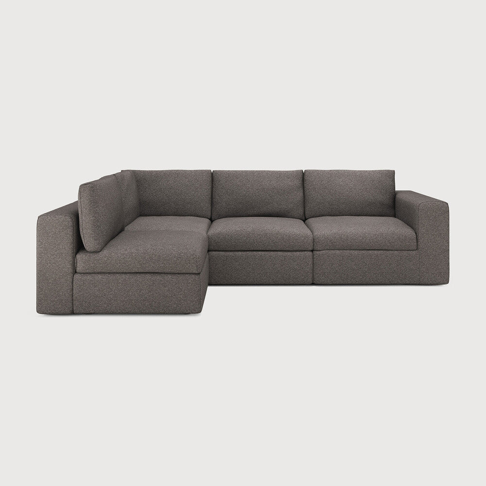 Mellow Modular Sofa Set – 113" Wide Contemporary Design - Sage InteriorsEthnicraftSofa