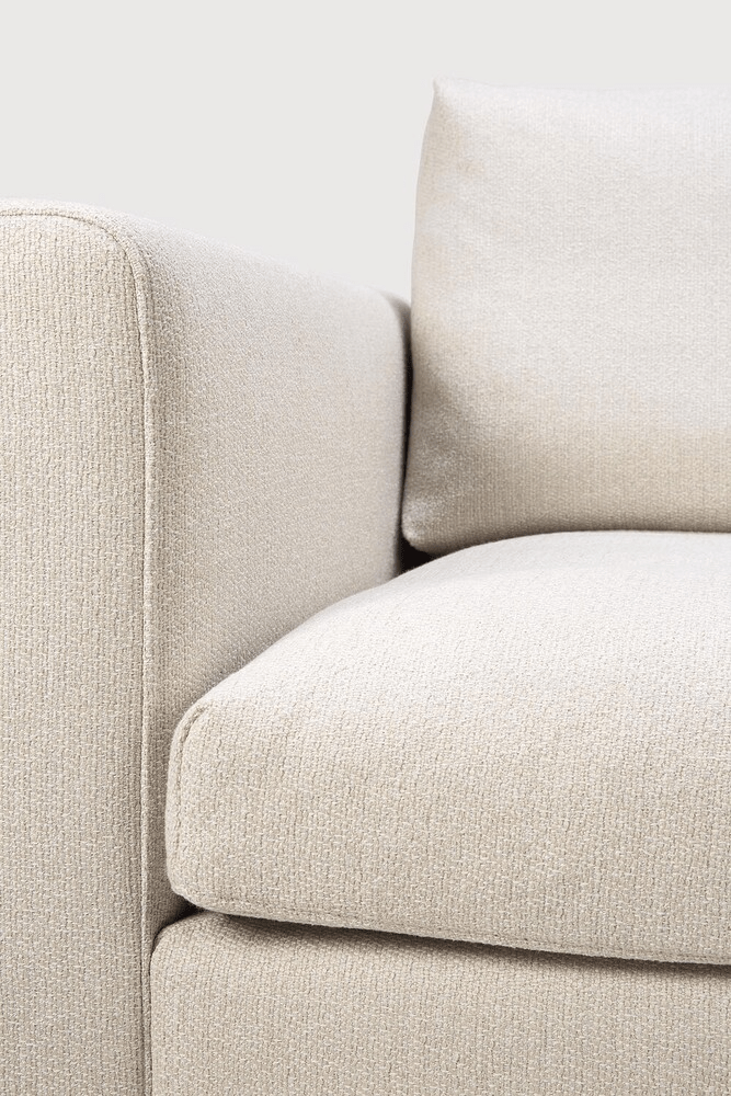 Mellow Modular Sofa Set – Upholstered Sectional with Wooden Legs - Sage InteriorsEthnicraftSofa