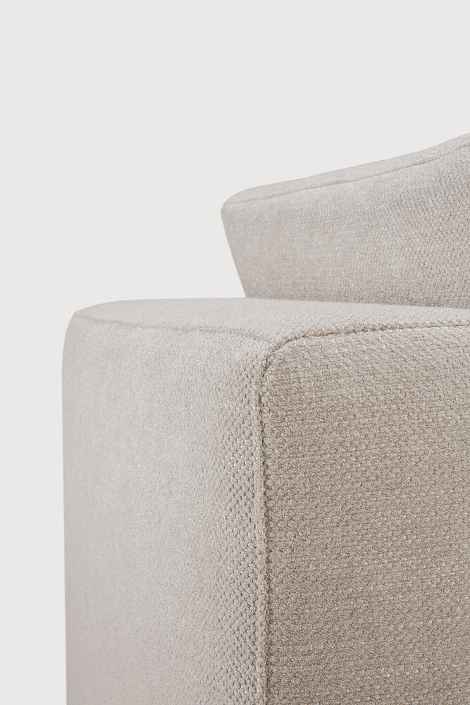 Mellow Modular Sofa Set – Upholstered Sectional with Wooden Legs - Sage InteriorsEthnicraftSofa