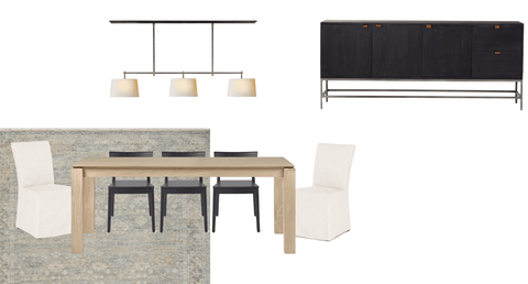 Michelle and Dean Dining Room Design - Sage InteriorsSage Interiors