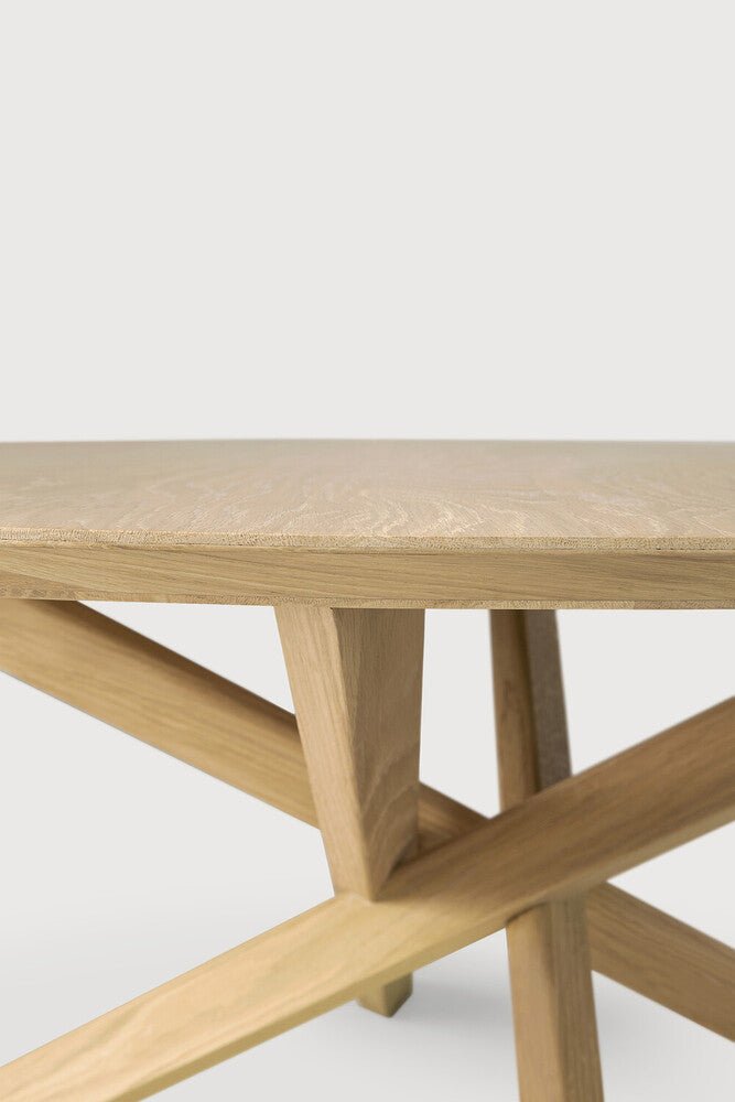 Mikado Coffee Table – Sculptural Solid Oak Centrepiece - Sage InteriorsEthnicraft