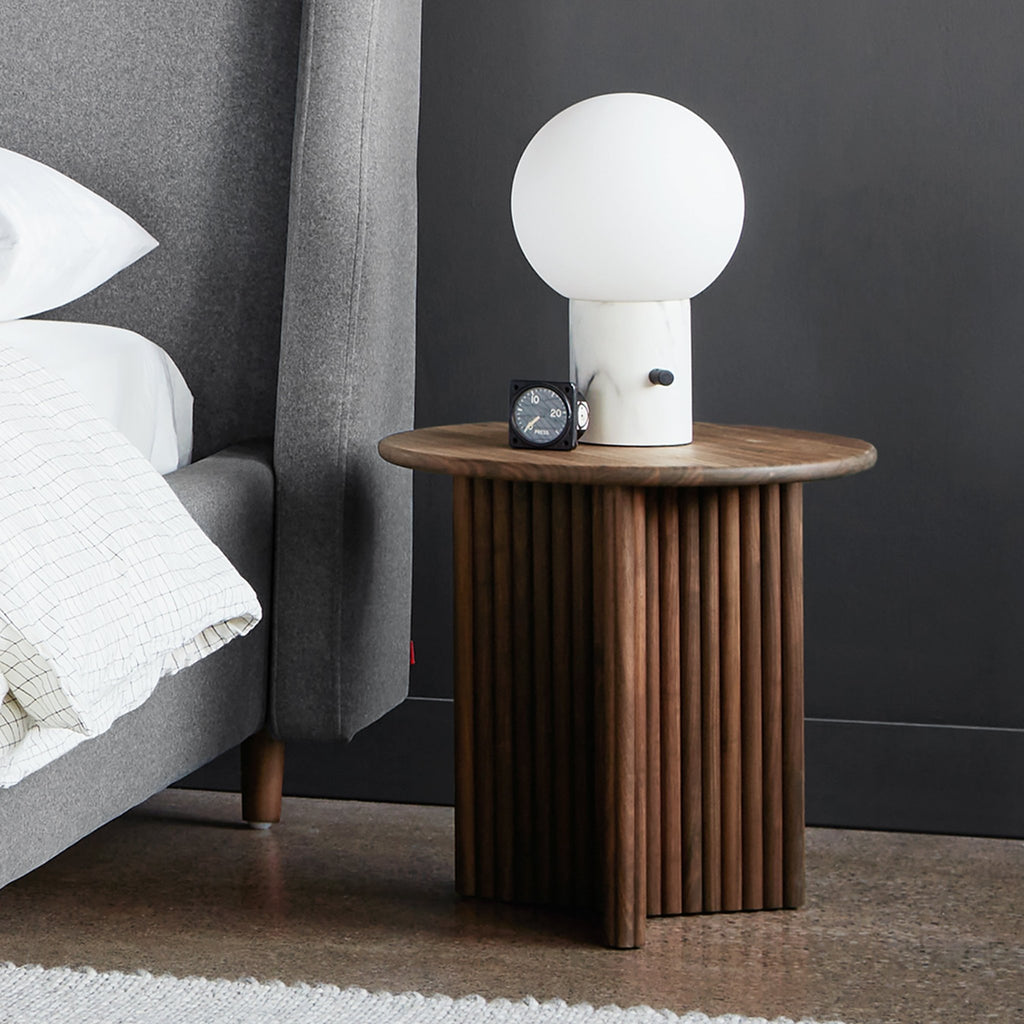 Milton Callisto Table Lamp Globe Shade with Marble Resin Base & Dimmable Switch - Sage InteriorsSage InteriorsLamp
