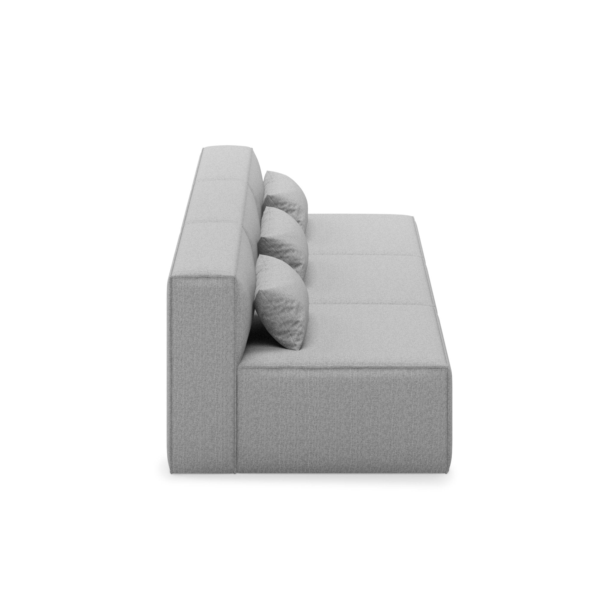 Armless Module Sofa Mix Modular 3-PC Armless Sofa Sustainable Modern Sofa | Sage Interiors