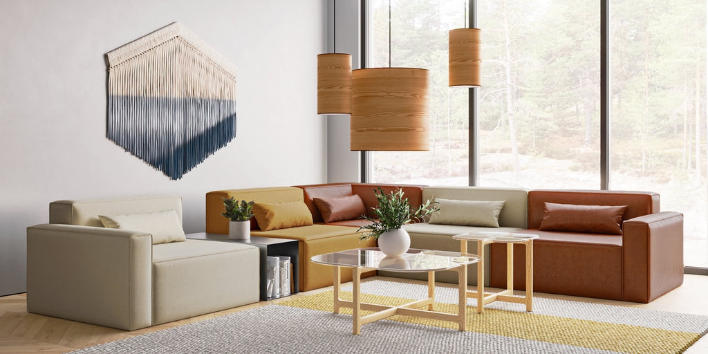 Mix Modular 5 - PC Sectional – Large Eco - Conscious Modular Sofa - Sage InteriorsSage InteriorsSectional