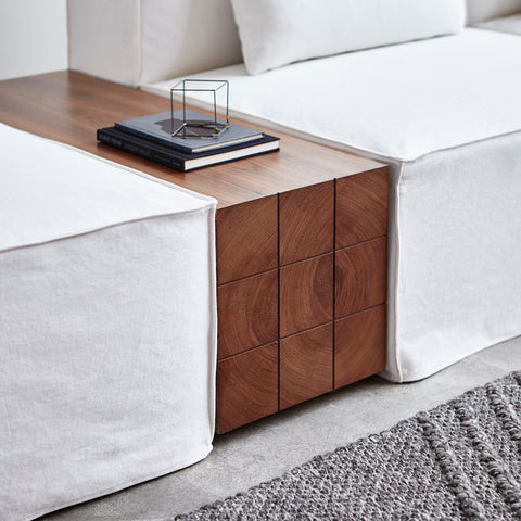 Modern Rectangular Storage Ottoman - Sage InteriorsSage InteriorsBlock Table