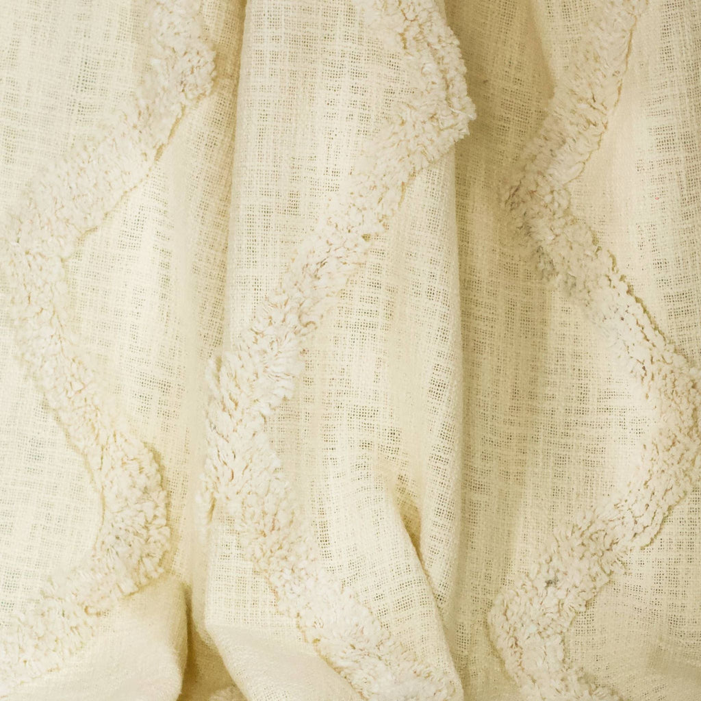Modern Tribal Tufted Cotton Throw - Sage InteriorsTajik Home LLC