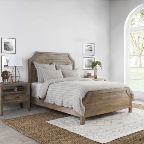 Monaco Natural 3pc Duvet Set - Sage InteriorsClassic Home
