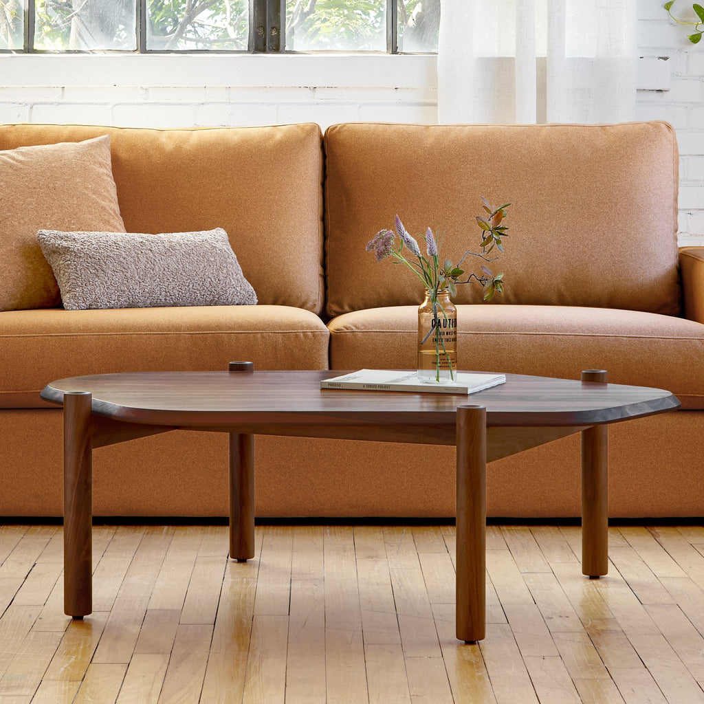 Monarch Coffee Table – Asymmetrical FSC Solid Wood Centerpiece - Sage InteriorsSage InteriorsCoffee Table