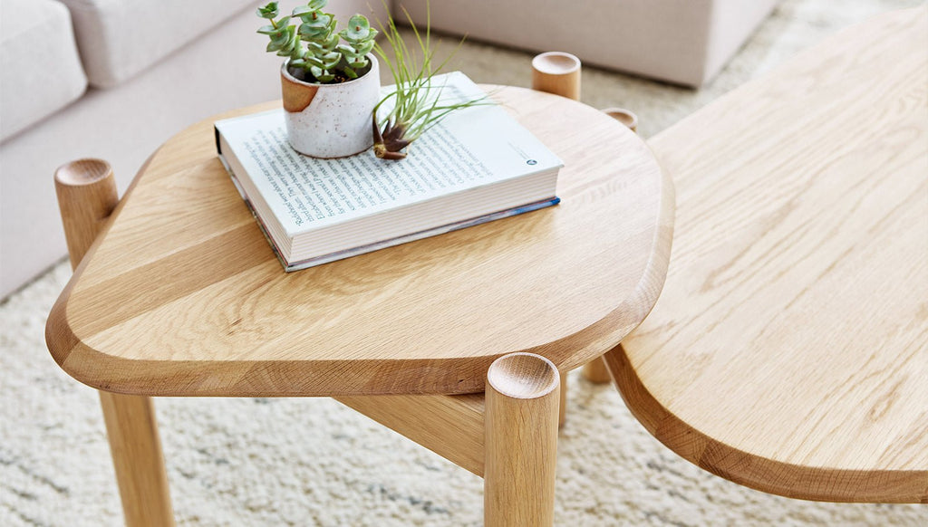 Monarch End Table – Sculptural FSC Solid Wood Accent - Sage InteriorsGusEnd Table