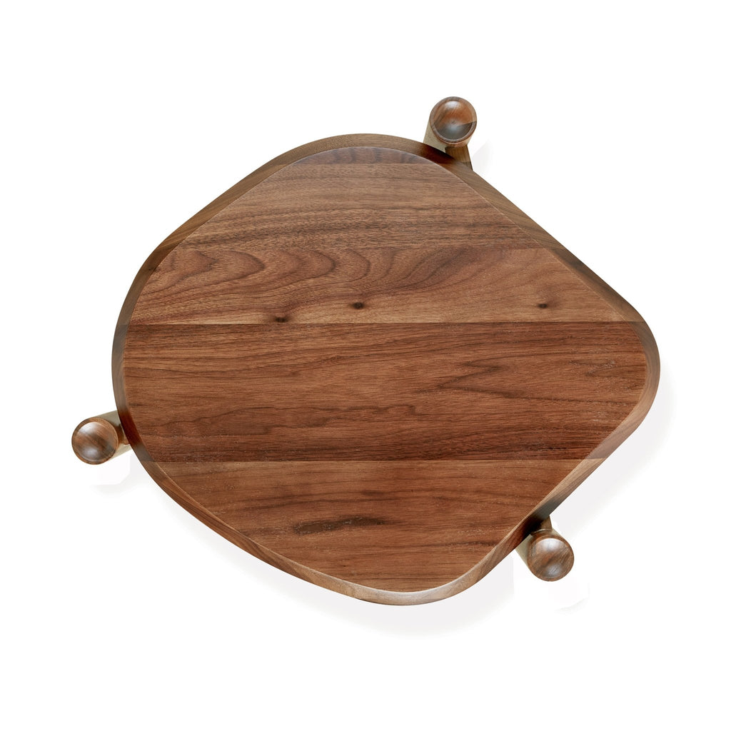 Monarch End Table – Sculptural FSC® Solid Wood Accent - Sage InteriorsSage InteriorsEnd Table