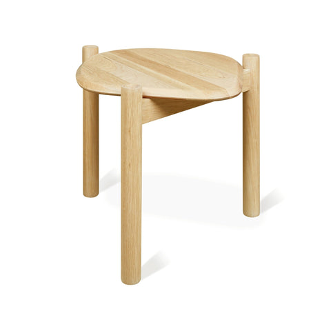 Monarch End Table – Sculptural FSC® Solid Wood Accent - Sage InteriorsSage InteriorsEnd Table