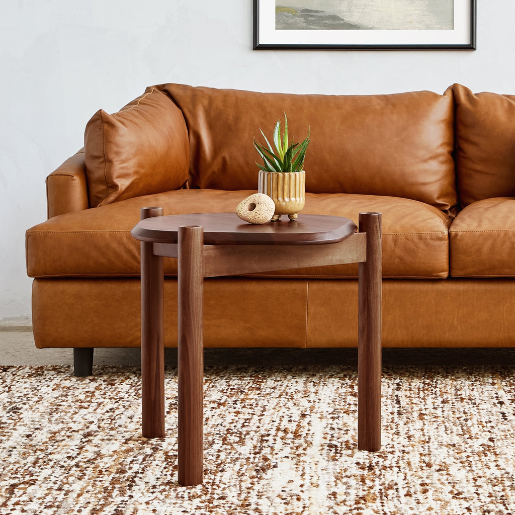 Monarch End Table – Sculptural FSC® Solid Wood Accent - Sage InteriorsSage InteriorsEnd Table