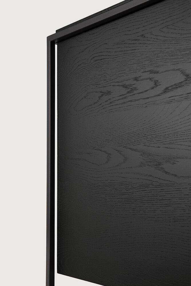 Monolit Black Oak Sideboard – Minimalist Storage with Sculptural Design - Sage InteriorsEthnicraft