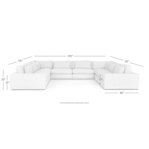 Monroe 8 PC Sectional - Sage InteriorsFH