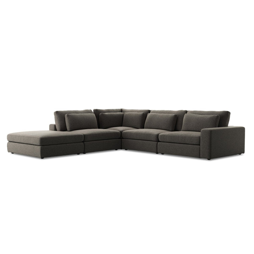Monroe Modular 4 - Piece Sectional W/ Ottoman - Sage InteriorsFour HandsSectional Sofa Units