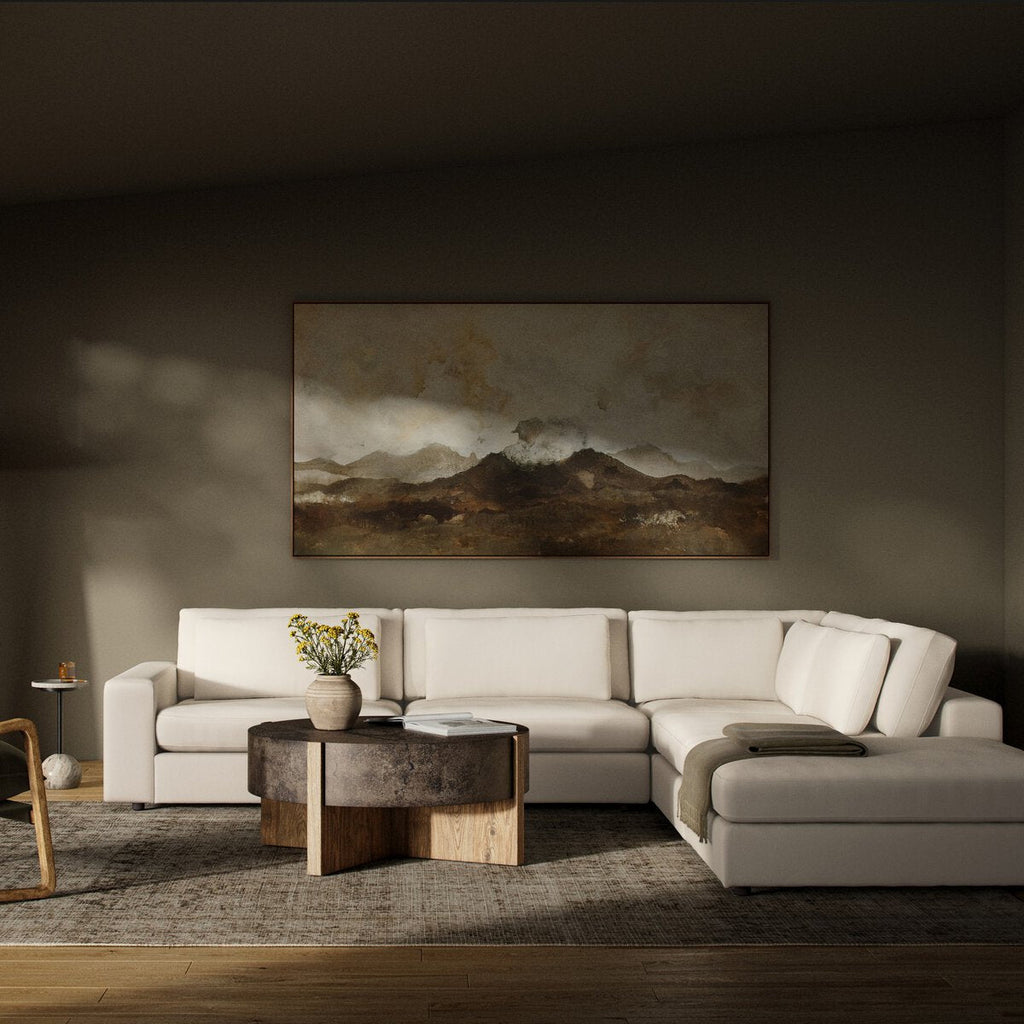 Monroe Modular 4 - Piece Sectional W/ Ottoman - Sage InteriorsFour HandsSectional Sofa Units