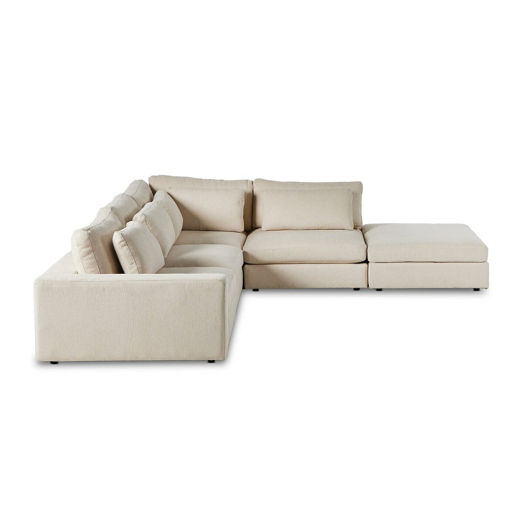 Monroe Modular 4 - Piece Sectional W/ Ottoman - Sage InteriorsFour HandsSectional Sofa Units