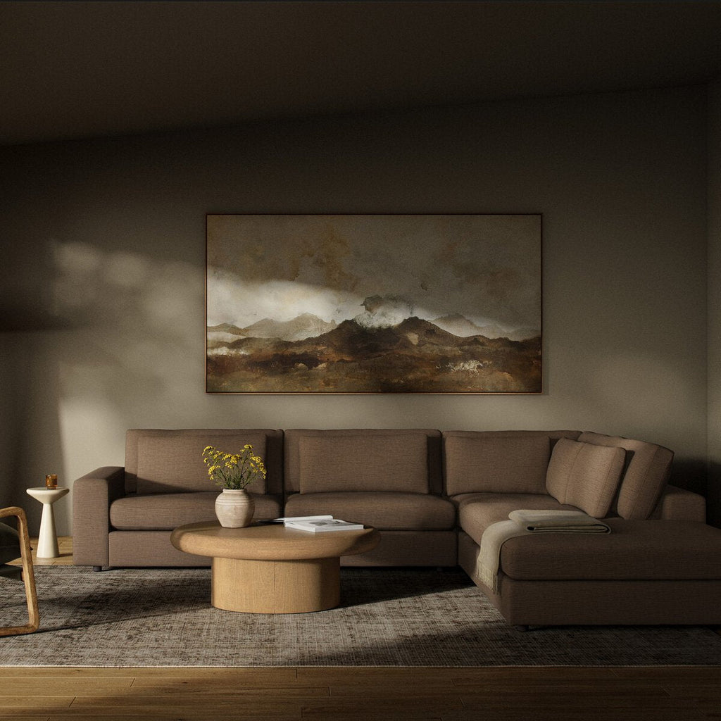 Monroe Modular 4 - Piece Sectional W/ Ottoman - Sage InteriorsFour HandsSectional Sofa Units