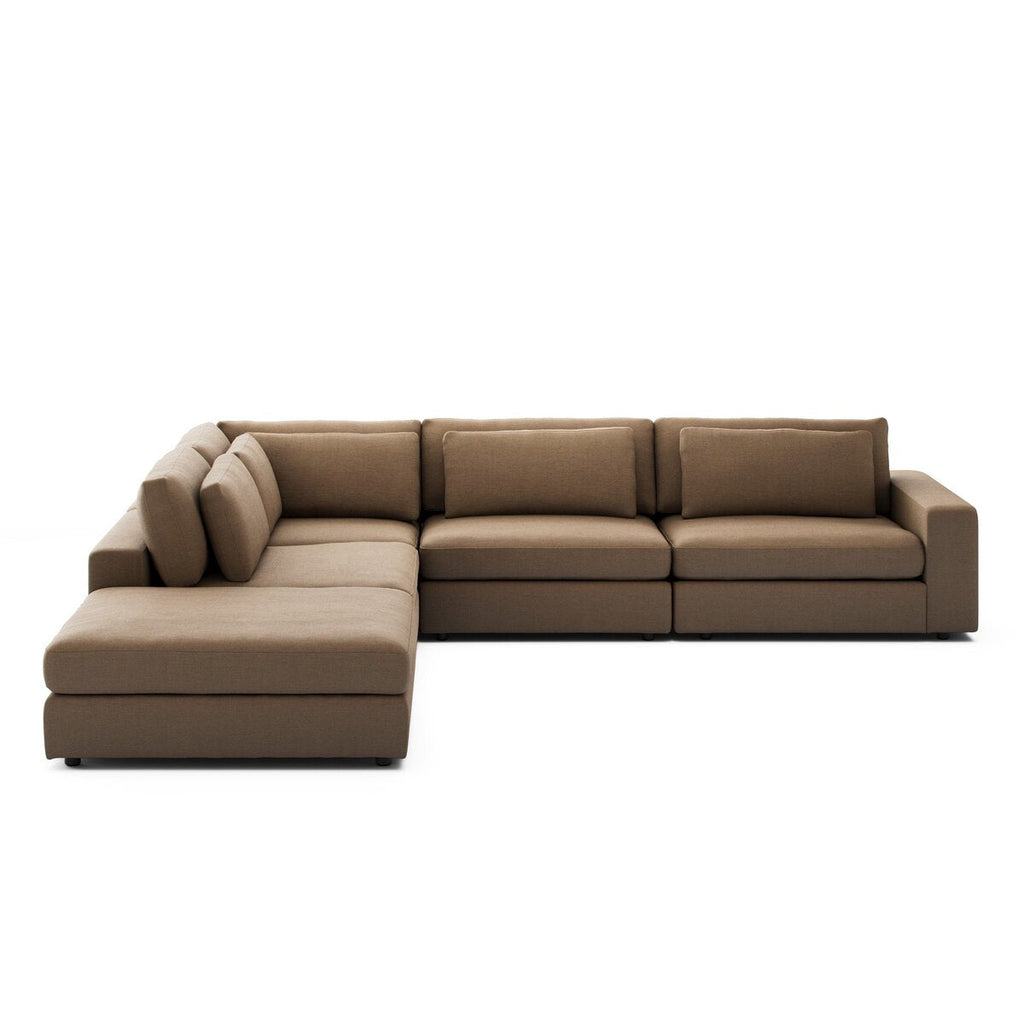 Monroe Modular 4 - Piece Sectional W/ Ottoman - Sage InteriorsFour HandsSectional Sofa Units