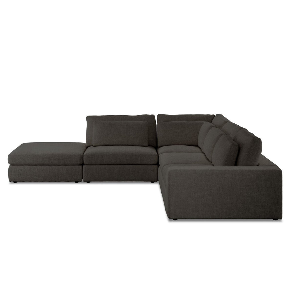 Monroe Modular 4 - Piece Sectional W/ Ottoman - Sage InteriorsFour HandsSectional Sofa Units