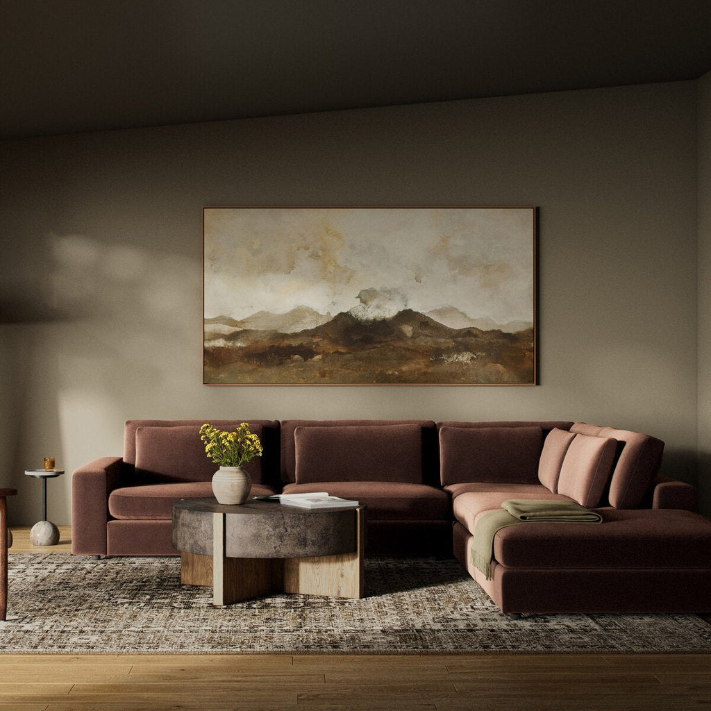 Monroe Modular 4 - Piece Sectional W/ Ottoman - Sage InteriorsFour HandsSectional Sofa Units