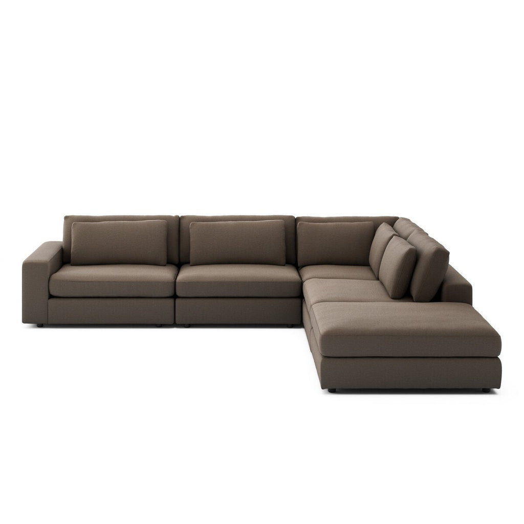 Monroe Modular 4 - Piece Sectional W/ Ottoman - Sage InteriorsFour HandsSectional Sofa Units