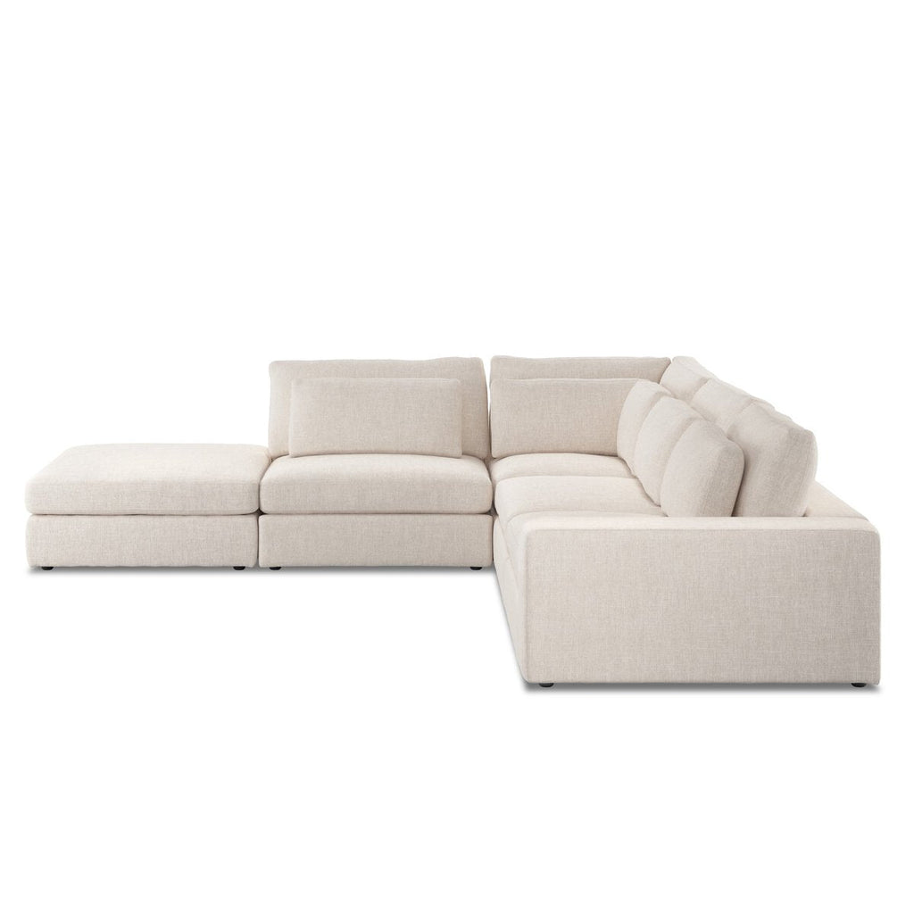 Monroe Modular 4 - Piece Sectional W/ Ottoman - Sage InteriorsFour HandsSectional Sofa Units