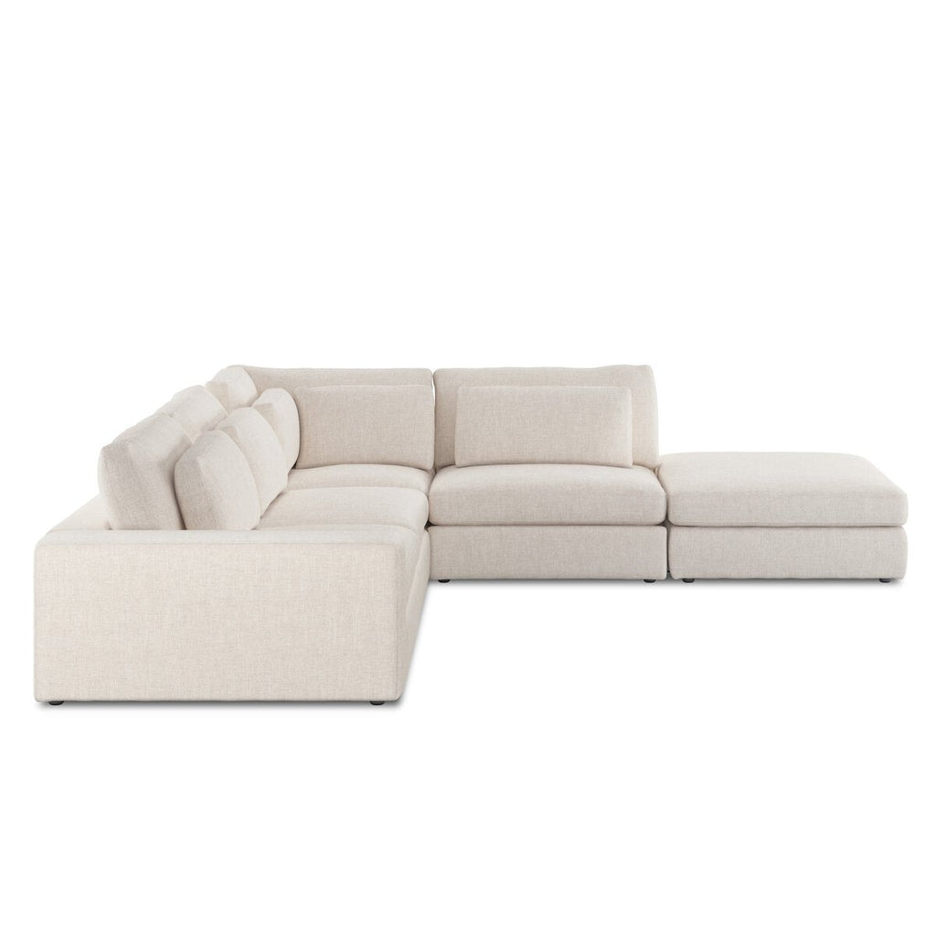 Monroe Modular 4 - Piece Sectional W/ Ottoman - Sage InteriorsFour HandsSectional Sofa Units
