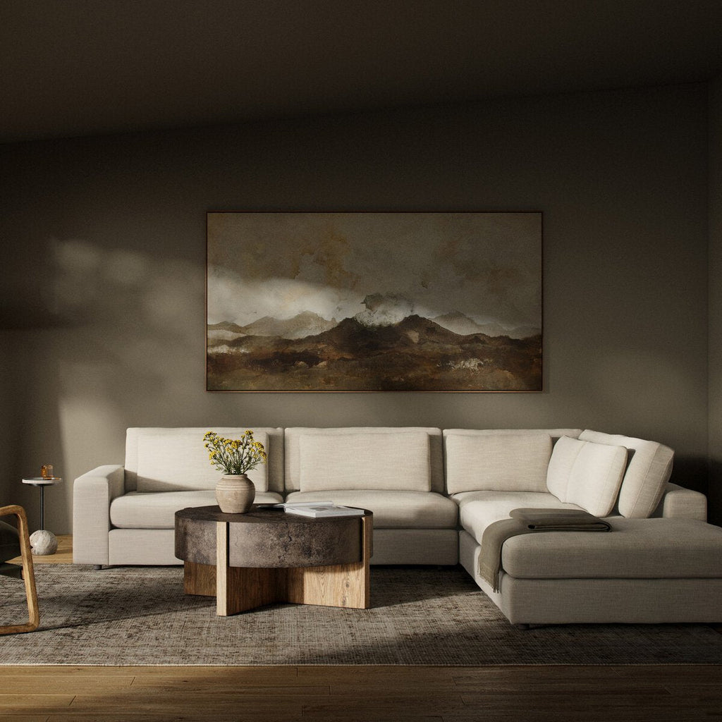 Monroe Modular 4 - Piece Sectional W/ Ottoman - Sage InteriorsFour HandsSectional Sofa Units