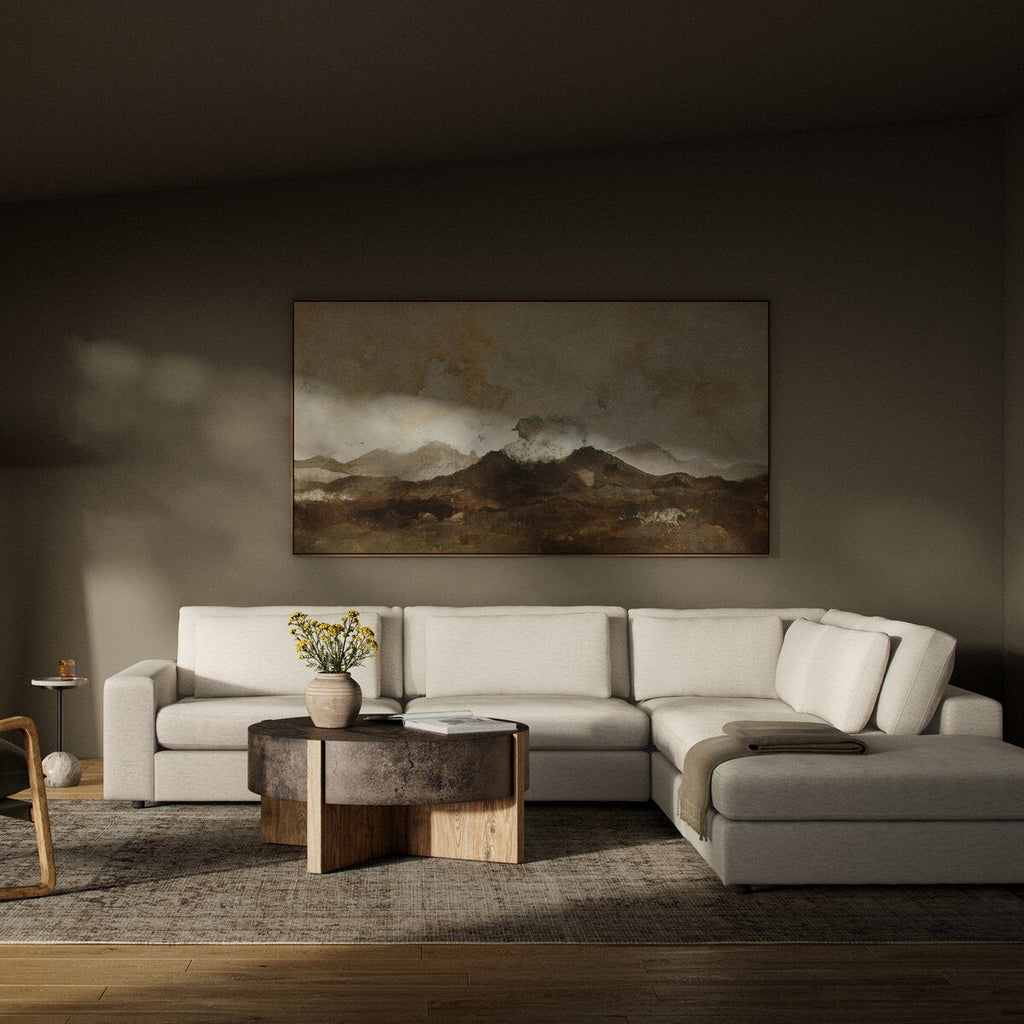 Monroe Modular 4 - Piece Sectional W/ Ottoman - Sage InteriorsFour HandsSectional Sofa Units