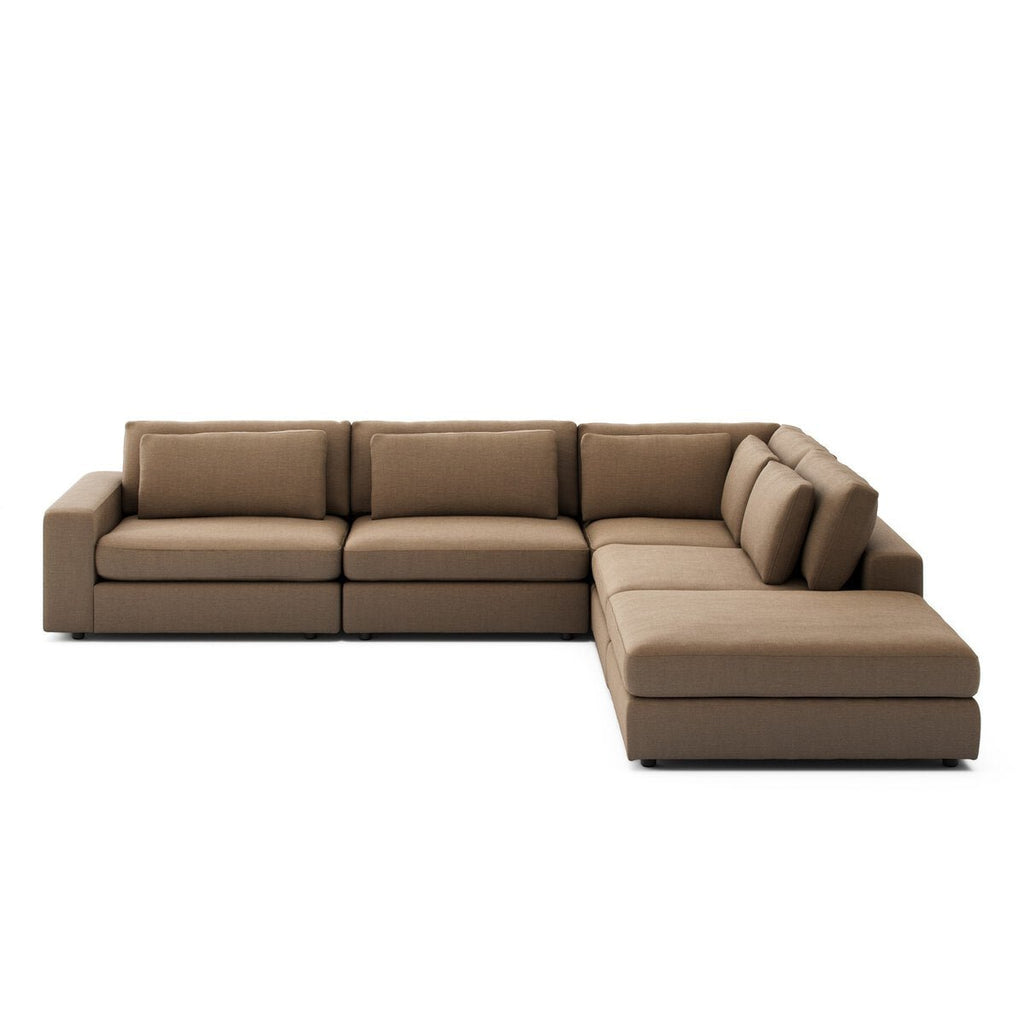 Monroe Modular 4 - Piece Sectional W/ Ottoman - Sage InteriorsFour HandsSectional Sofa Units