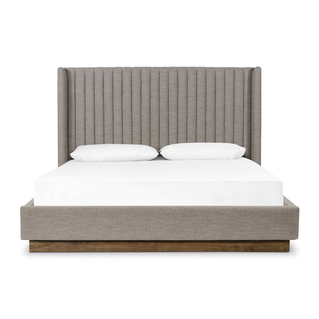 Montgomery Bed - Savile Flannel - Sage InteriorsFour HandsBeds & Bed Frames
