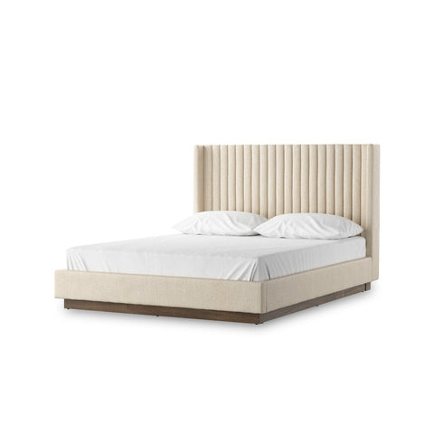 Montgomery Bed - Thames Cream - Sage InteriorsFour HandsBeds & Bed Frames