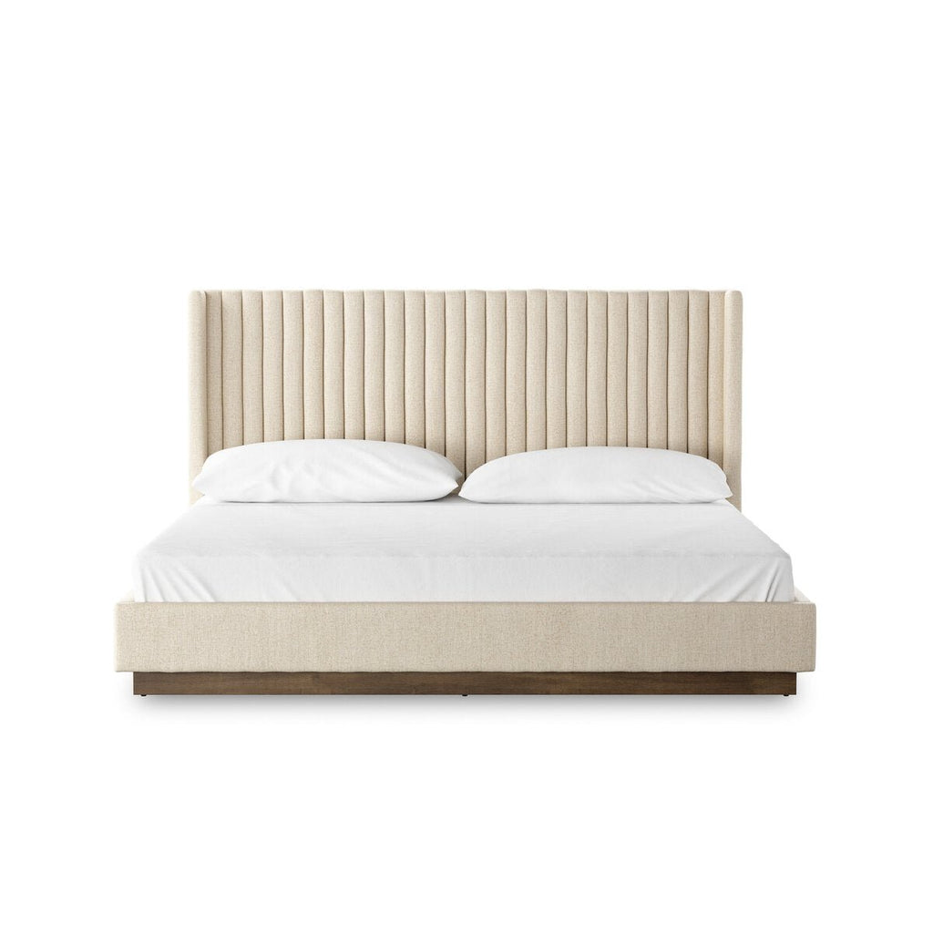 Montgomery Bed - Thames Cream - Sage InteriorsFour HandsBeds & Bed Frames
