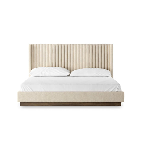 Montgomery Bed - Thames Cream - Sage InteriorsFour HandsBeds & Bed Frames