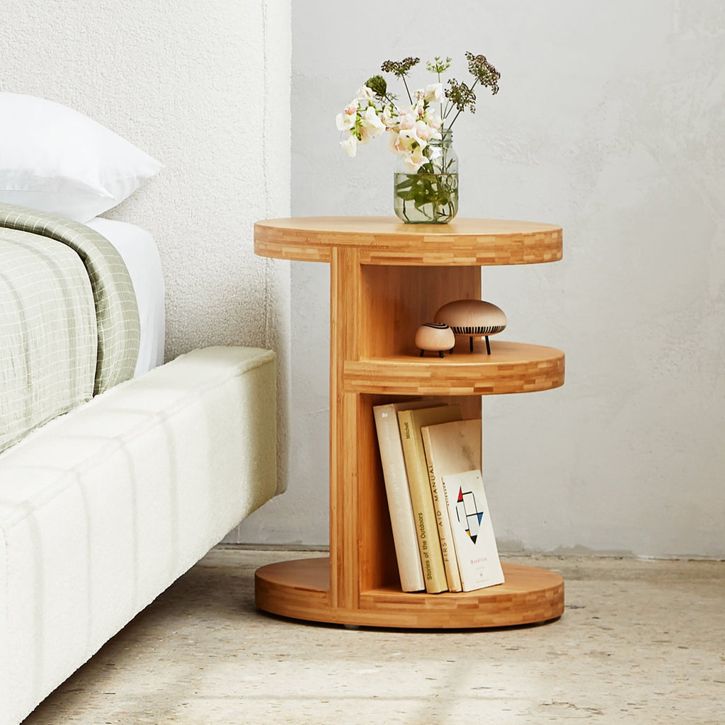 Monument End Table – Bamboo Plywood Nesting & Seating Table - Sage InteriorsSage InteriorsAccent Stool