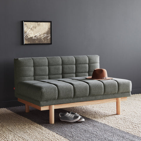 Mulholland Lounge – Mid - Century Tufted Lounge Chair with FSC Wood Base - Sage InteriorsSage InteriorsLounge Chair
