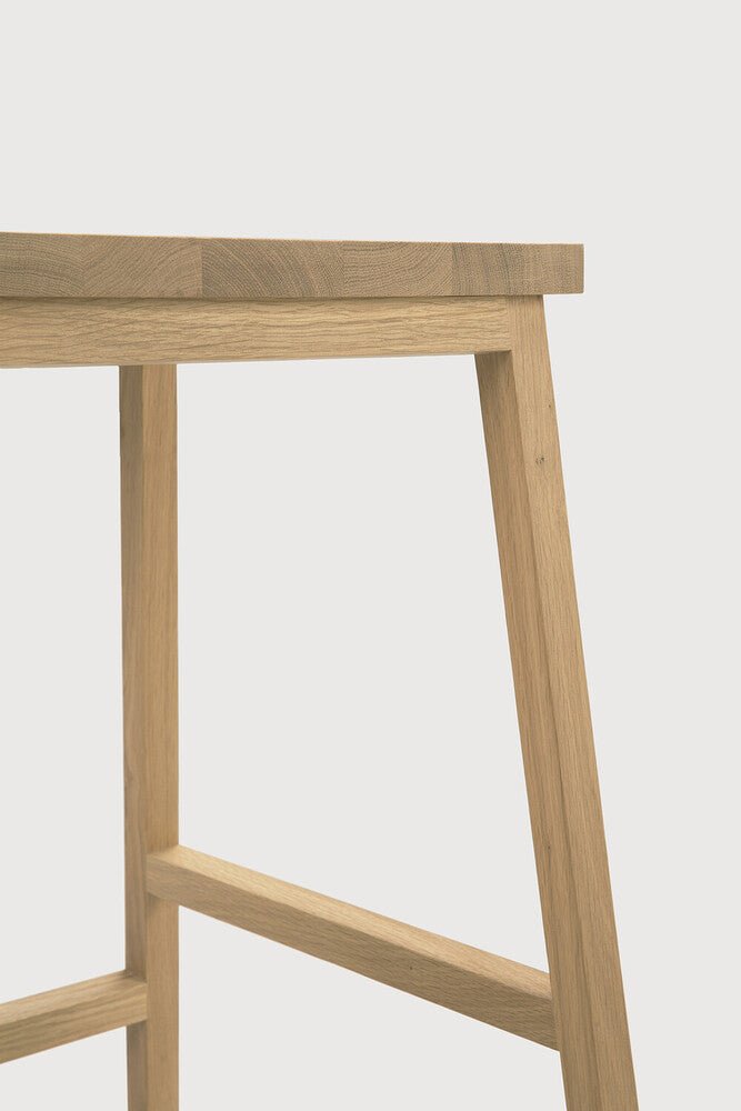 N4 Bar Stool – Sculpted Solid Wood Seating by Sage Interiors - Sage InteriorsethnicraftTable & Bar Stools