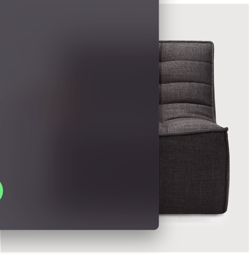 N701 - 1 Seater - Sage InteriorsEthnicraftSofa