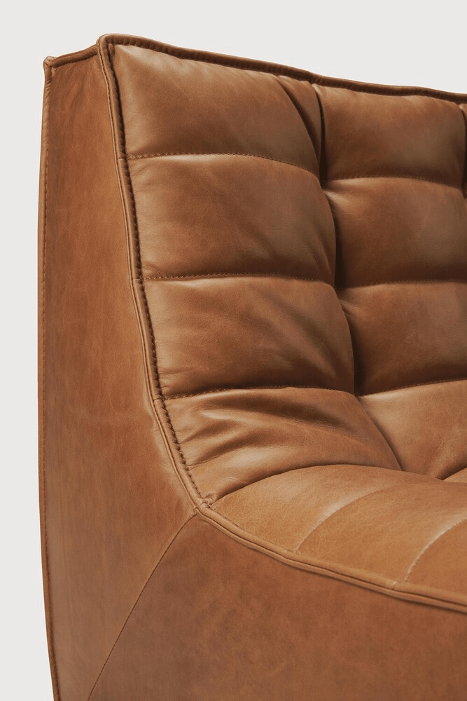 N701 Modular – 2 Seater + Round Corner - 👤 3 - Sage InteriorsEthnicraftSofa