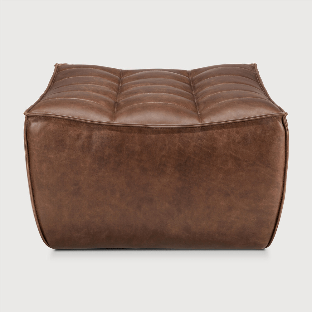 N701 Modular Sofa - Chestnut Leather - Sage InteriorsEthnicraftModular Sofa