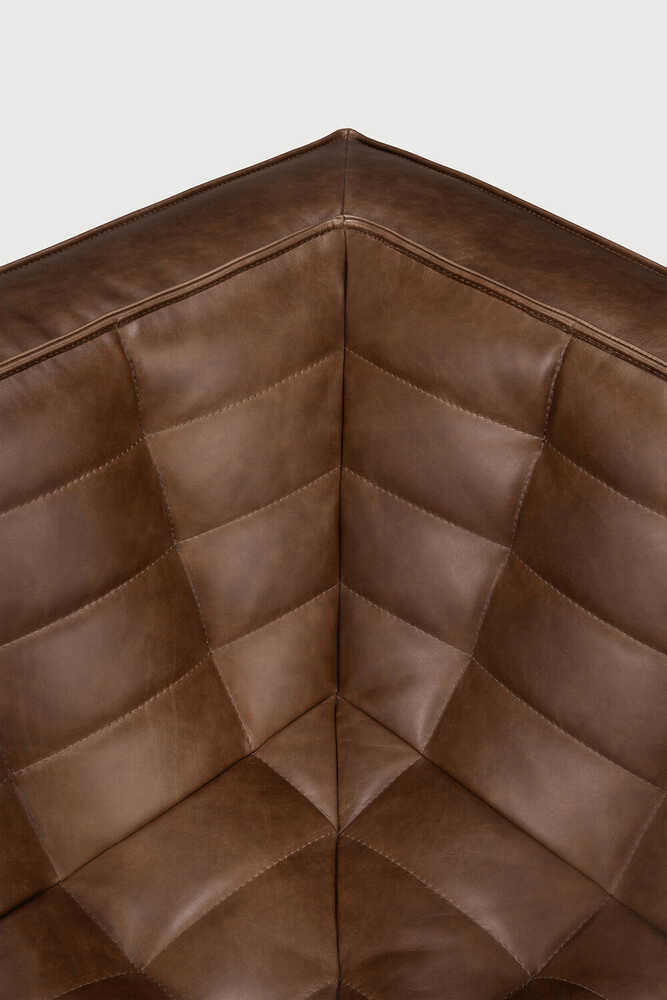 N701 Modular Sofa - Chestnut Leather - Sage InteriorsEthnicraftModular Sofa