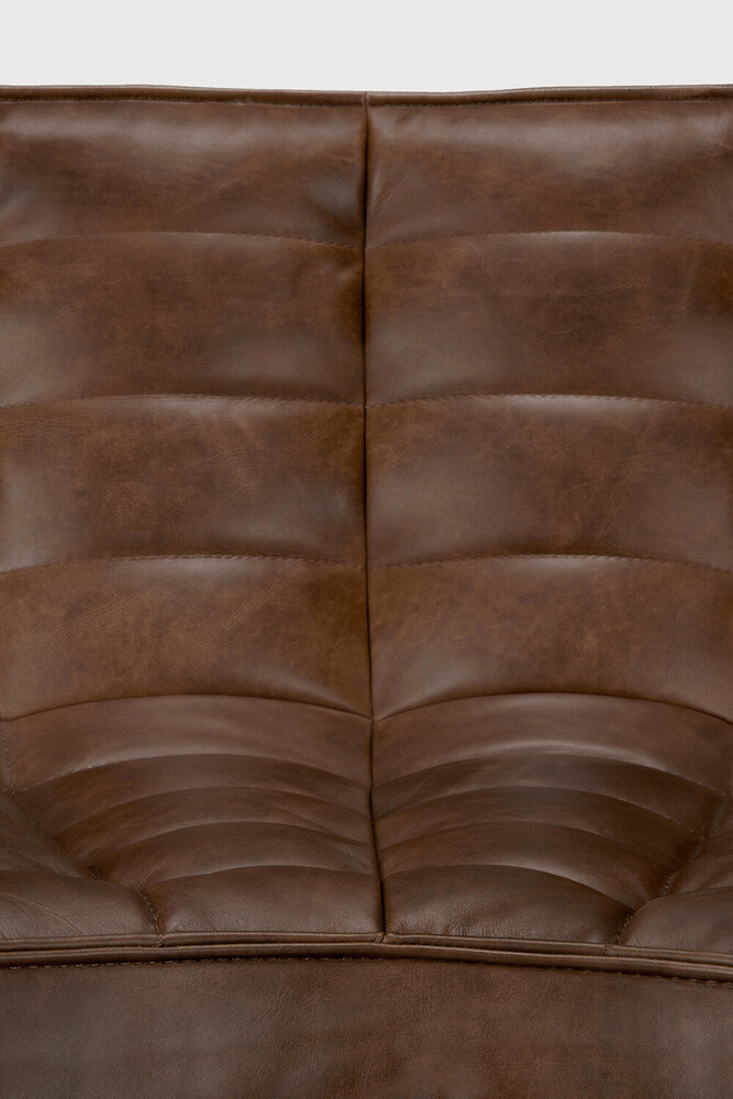 N701 Modular Sofa - Chestnut Leather - Sage InteriorsEthnicraftModular Sofa